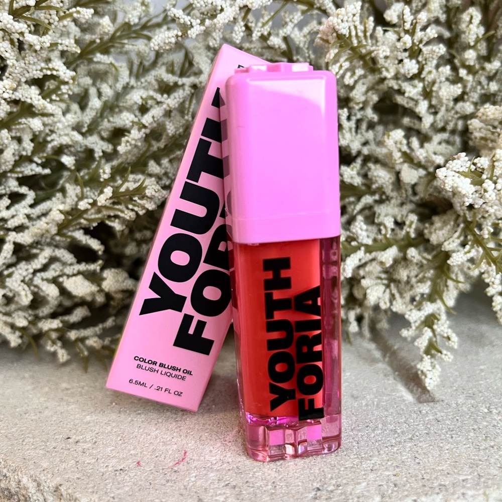 NIB - Youth Foria - BYO Blush - Color Blush Oil - Let's Go Party